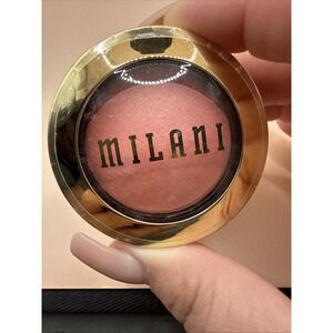 Milani Baked Blush - Luminoso (0.12 Ounce) Cruelty-Free Powder Blush - Shape,‎